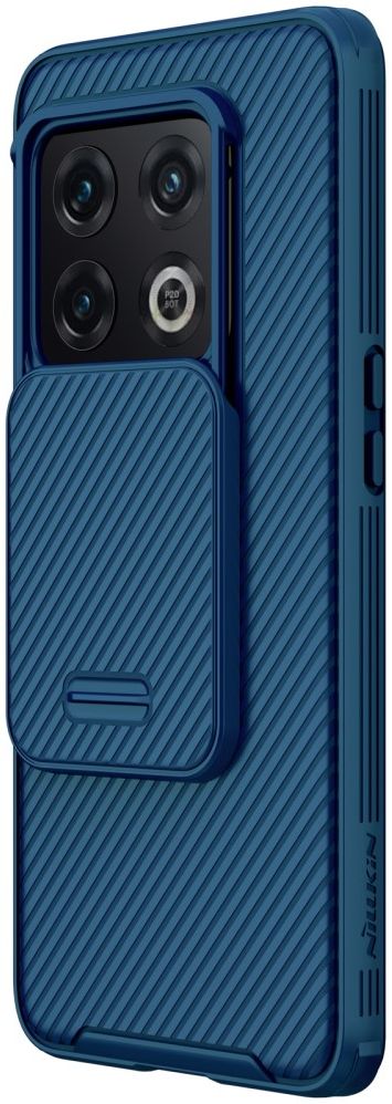 Nillkin CamShield OnePlus 10 Pro Hoesje met Camera Slider Blauw afbeelding 15