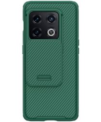 Nillkin CamShield OnePlus 10 Pro Hoesje met Camera Slider Groen