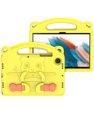 Dux Ducis Panda Samsung Galaxy Tab A8 Kinder Tablethoes Geel Hoesjes