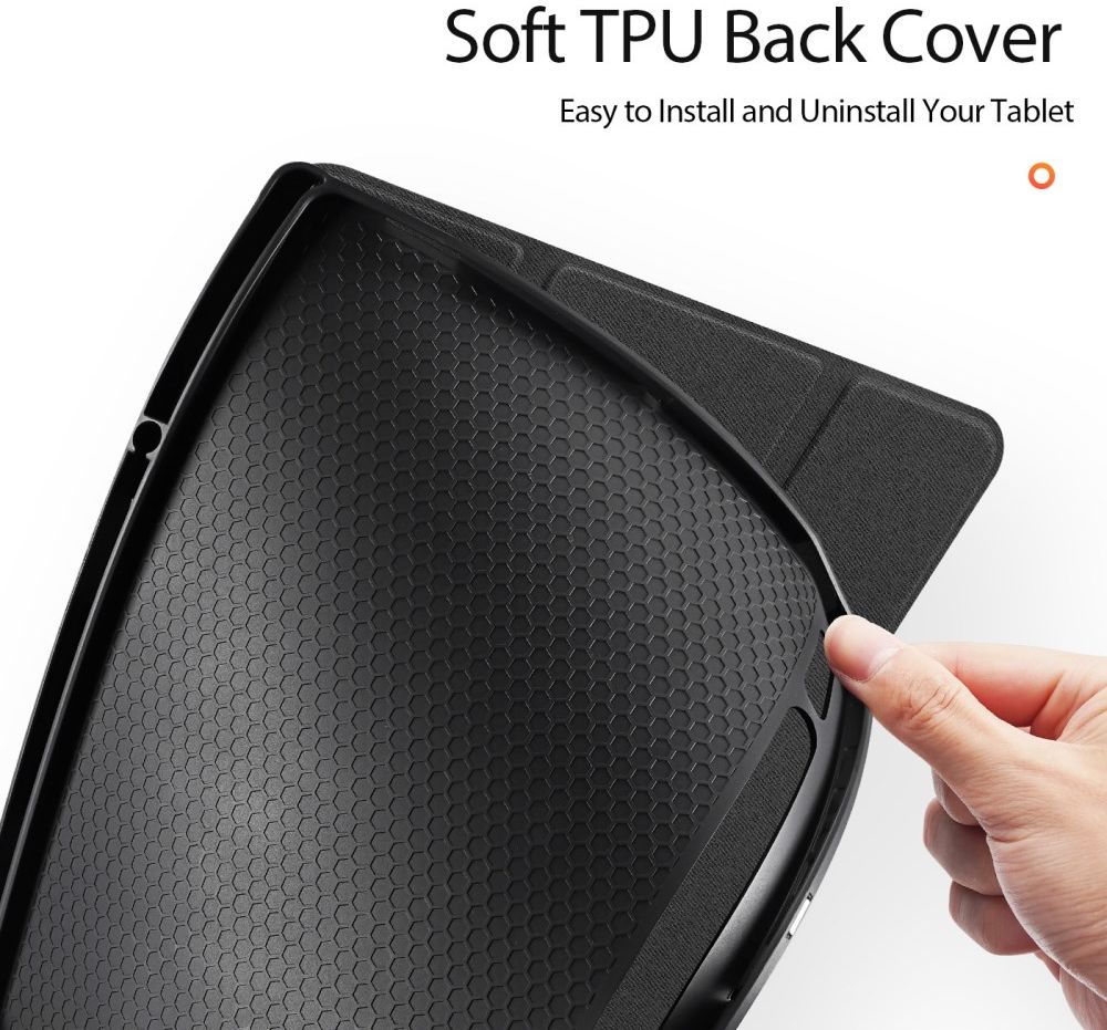 Dux Ducis Domo Samsung Galaxy Tab S8 Ultra Hoes Book Case Zwart afbeelding 6