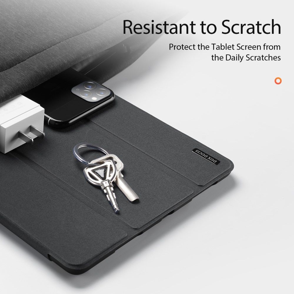 Dux Ducis Domo Samsung Galaxy Tab S8 Ultra Hoes Book Case Zwart afbeelding 9