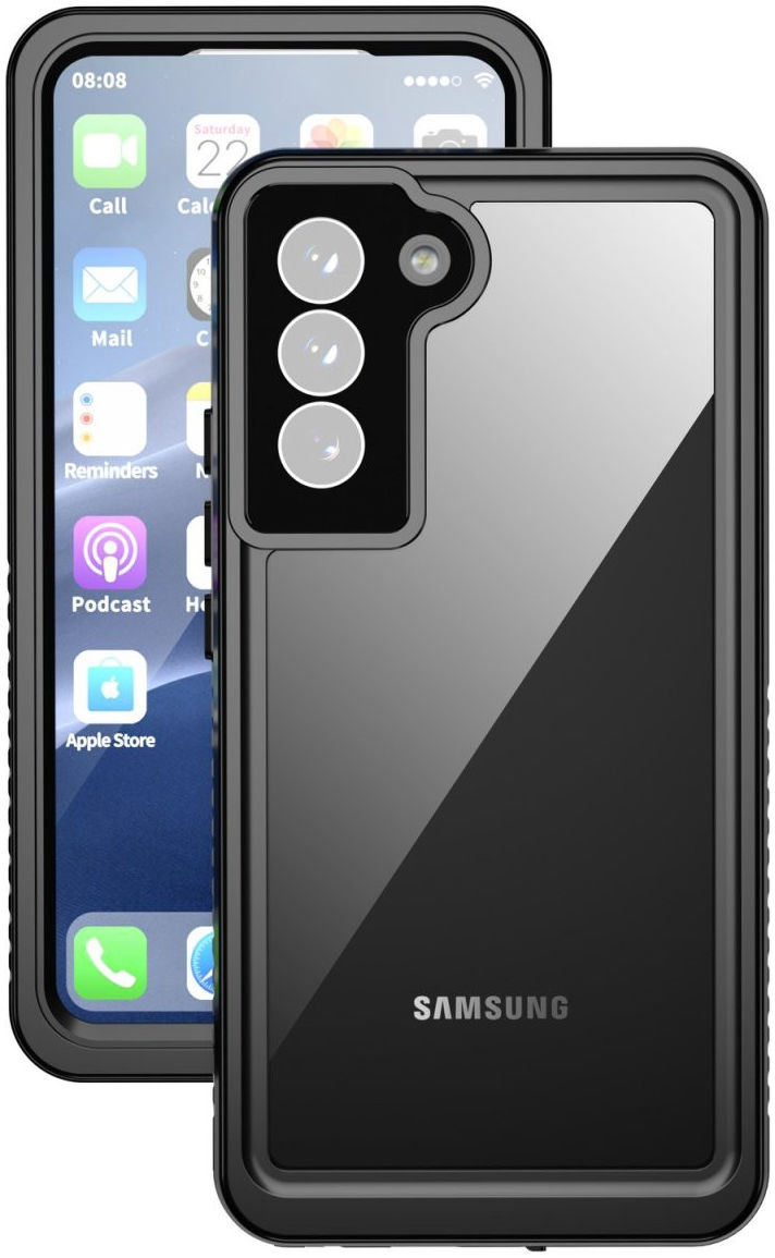 4smarts Rugged Active Pro STARK Samsung Galaxy S22 Hoesje Zwart afbeelding 4