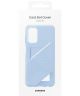 Origineel Samsung Galaxy A13 4G Hoesje Card Slot Cover Blauw
