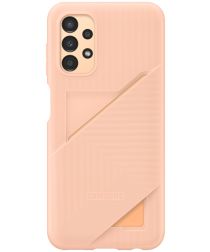 Origineel Samsung Galaxy A13 4G Hoesje Card Slot Cover Oranje