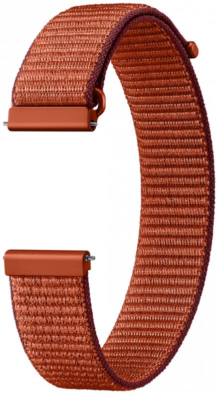 Origineel Samsung Universeel Smartwatch 20MM Bandje Fabric Band Rood afbeelding 2