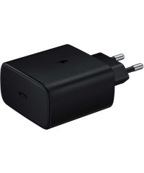 Originele Samsung 45W Power Adapter Fast Charge USB-C Adapter Zwart