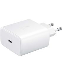 Originele Samsung Power Adapter 45W Fast Charge USB-C Adapter Wit