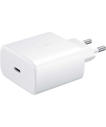 Originele Samsung 45W Power Adapter Fast Charge USB-C Adapter Wit Opladers