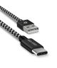 Dux Ducis 2.1A USB-A naar USB-C Kabel Set 3-Pack (0.25M + 1M + 2M)