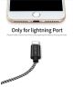 Dux Ducis Fast Charging 2.1A Apple Lightning Oplaad Kabel 5 Meter