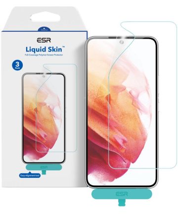 ESR Samsung Galaxy S22 Ultra Screen Protector Liquid Folie 3-Pack Screen Protectors