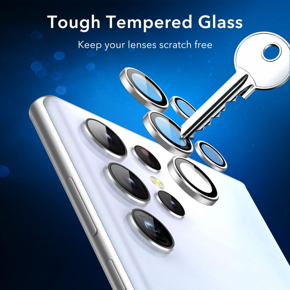 ESR Samsung Galaxy S22 Ultra Camera Lens Protector Zwart afbeelding 5