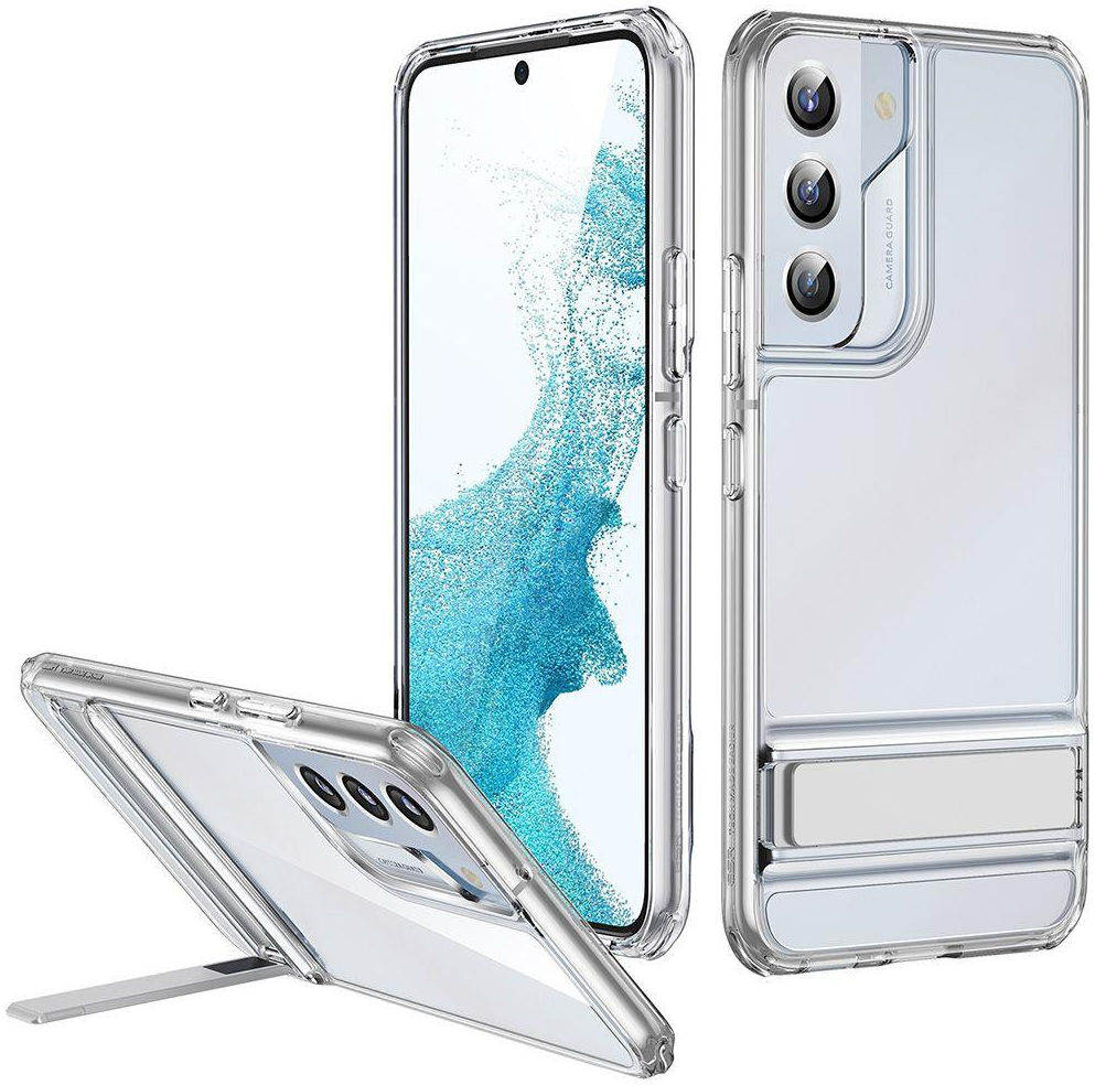ESR Air Shield Boost Samsung S22 Hoesje Kickstand Transparant afbeelding 3