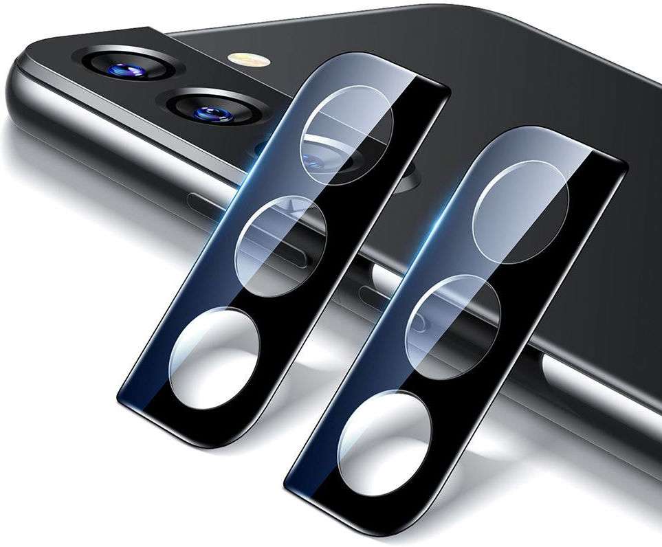 ESR Samsung Galaxy S22/S22 Plus Camera Lens Protector Zwart (2-Pack) afbeelding 10