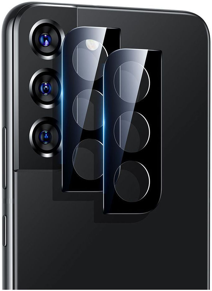 ESR Samsung Galaxy S22/S22 Plus Camera Lens Protector Zwart (2-Pack) afbeelding 2