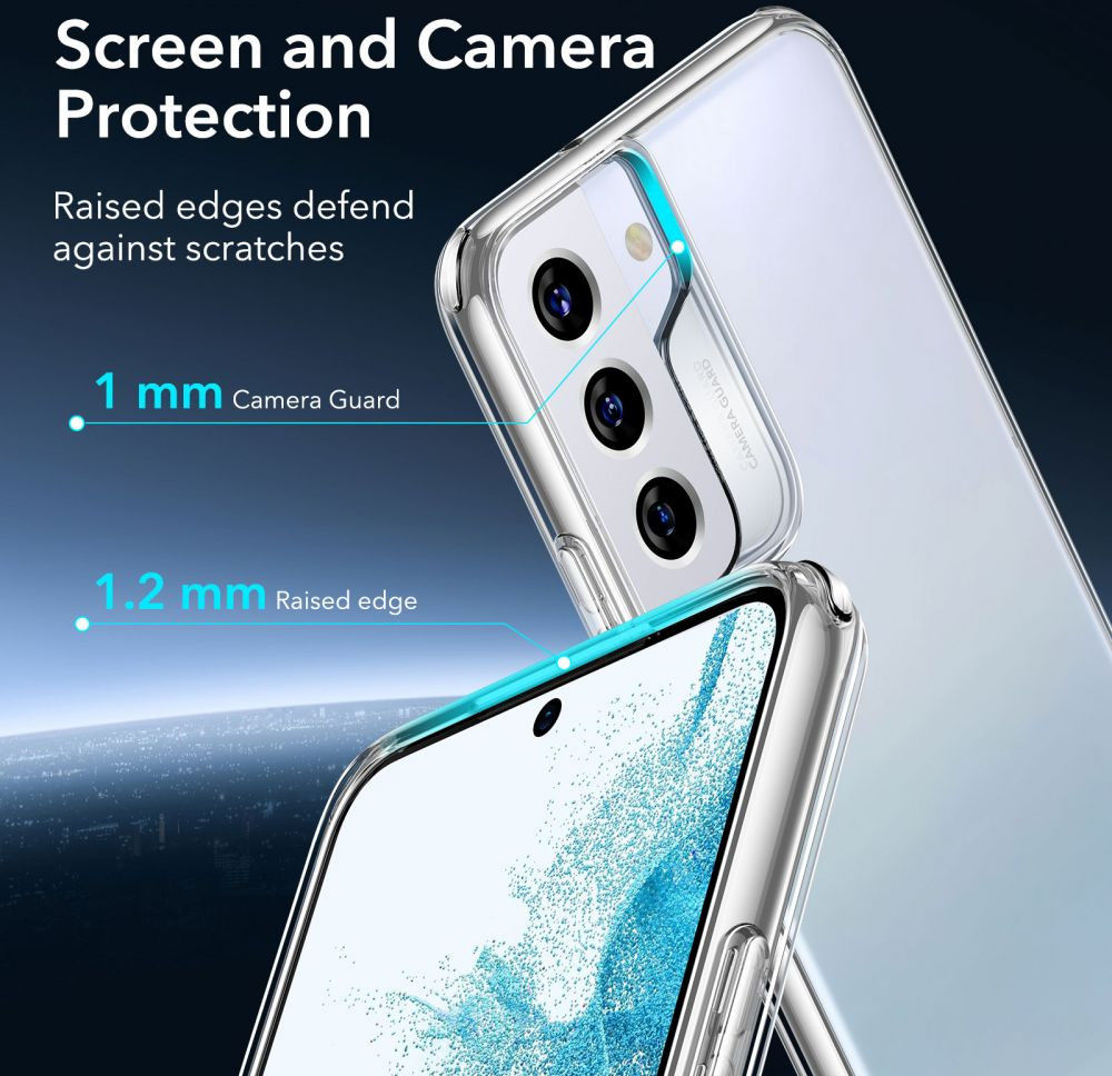 ESR Project Zero Samsung Galaxy S22 Plus Hoesje Dun TPU Transparant afbeelding 5