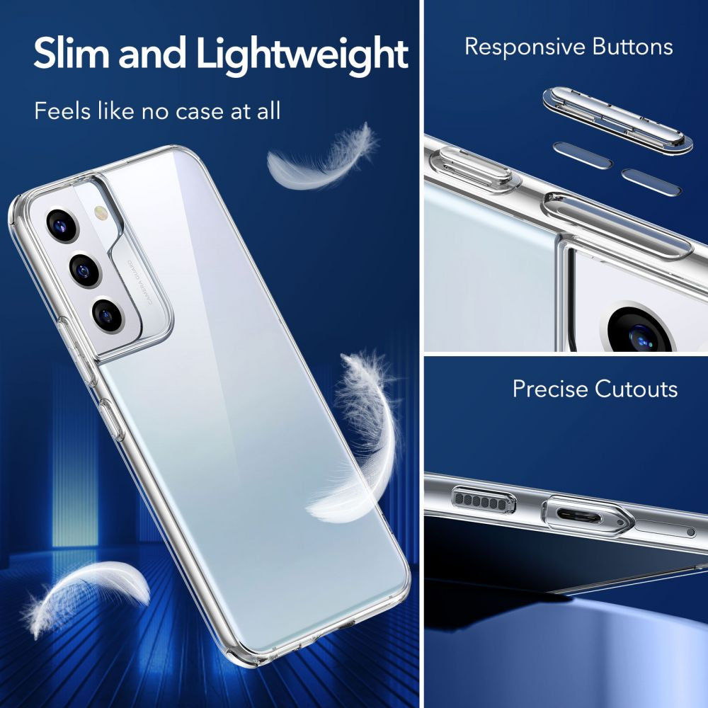 ESR Project Zero Samsung Galaxy S22 Plus Hoesje Dun TPU Transparant afbeelding 7