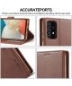 LC.IMEEKE Samsung Galaxy A53 Hoesje Portemonnee Book Case Bruin