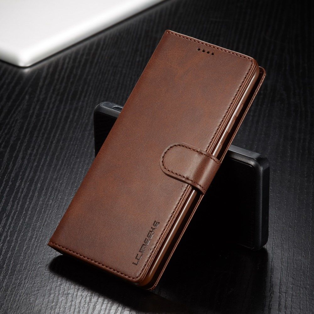 LC.IMEEKE Samsung Galaxy A53 Hoesje Portemonnee Book Case Bruin afbeelding 6
