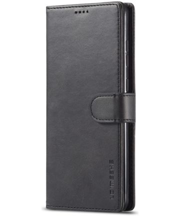 LC.IMEEKE Samsung Galaxy A53 Hoesje Portemonnee Book Case Zwart Hoesjes