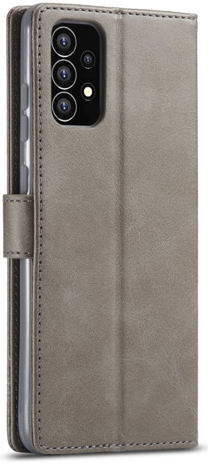 LC.IMEEKE Samsung Galaxy A53 Hoesje Portemonnee Book Case Grijs afbeelding 2