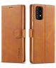 LC.IMEEKE Samsung Galaxy A53 Hoesje Portemonnee Book Case Lichtbruin