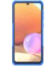 Samsung Galaxy A33 Hoesje Hybride Back Cover Kickstand Blauw