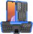 Samsung Galaxy A33 Hoesje Hybride Back Cover Kickstand Blauw afbeelding 4