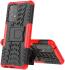 Samsung Galaxy A53 Hoesje Hybride Back Cover Kickstand Rood afbeelding 5