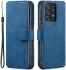 DG Ming Samsung Galaxy A53 Hoesje Retro Wallet Book Case Blauw afbeelding 4