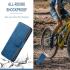 DG Ming Samsung Galaxy A53 Hoesje Retro Wallet Book Case Blauw afbeelding 8
