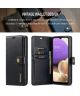 DG Ming Samsung Galaxy A33 Hoesje 2-in-1 Book Case en Back Cover Zwart