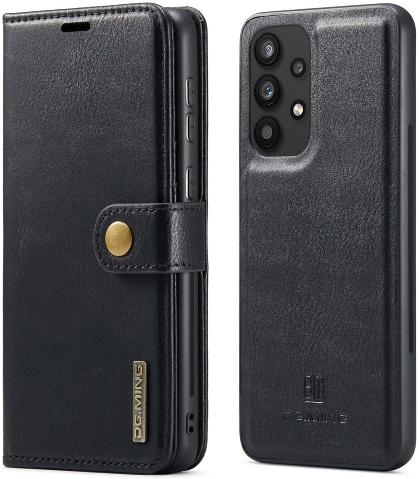 DG Ming Samsung Galaxy A33 Hoesje 2-in-1 Book Case en Back Cover Zwart afbeelding 5