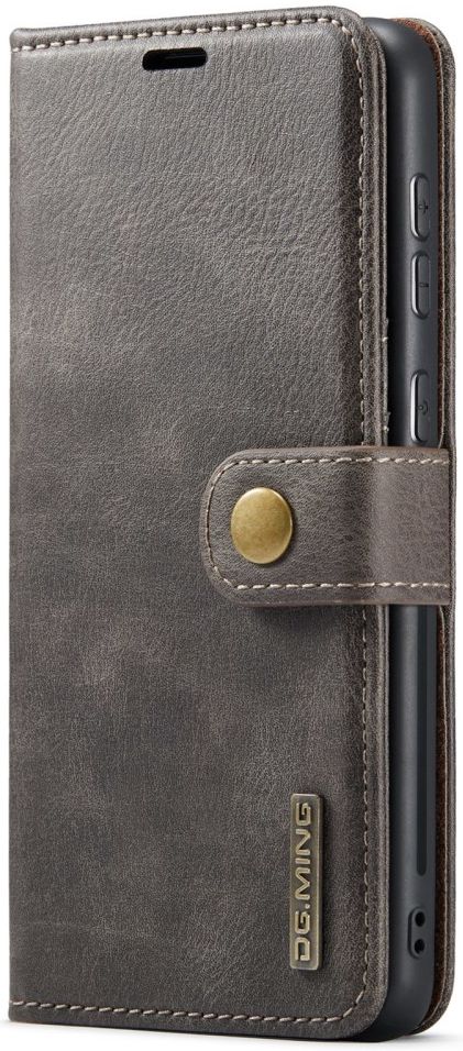 DG Ming Samsung Galaxy A33 Hoesje 2-in-1 Book Case en Back Cover Grijs afbeelding 3