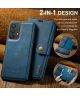 DG Ming Samsung Galaxy A33 Hoesje 2-in-1 Book Case en Back Cover Blauw