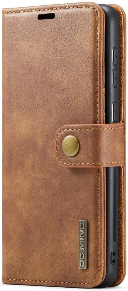 DG Ming Samsung Galaxy A33 Hoesje 2-in-1 Book Case en Back Cover Bruin afbeelding 2