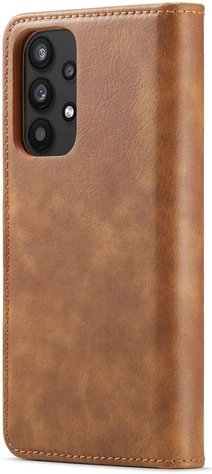 DG Ming Samsung Galaxy A33 Hoesje 2-in-1 Book Case en Back Cover Bruin afbeelding 3