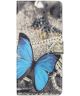 Motorola Moto G31/G41 Hoesje Portemonnee Book Case met Butterfly Print