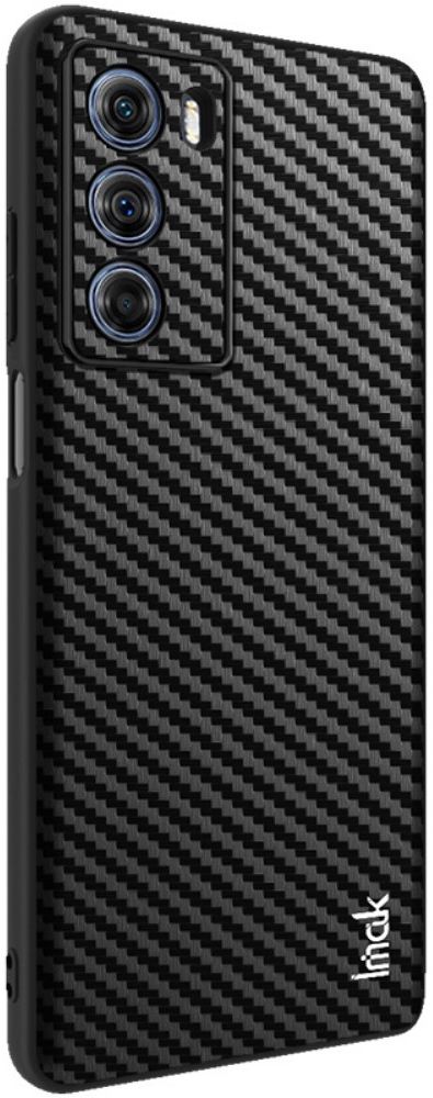 IMAK LX-5 Motorola Moto G200 Hoesje met Screen Protector Carbon Fiber afbeelding 9