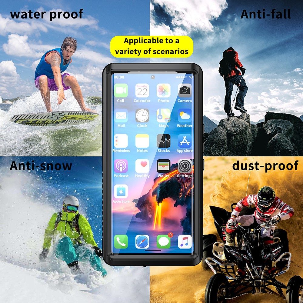 Google Pixel 6 Pro Hoesje Waterdicht Full Protect Case Transparant afbeelding 5