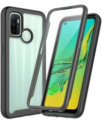 Oppo A53 / A53s Hoesje Full Protect 360° Cover Hybride Zwart