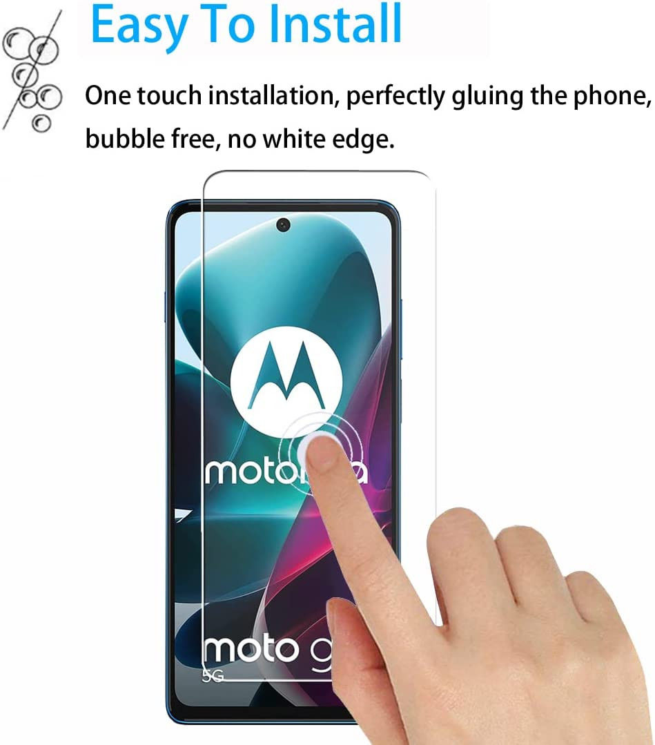 Motorola Moto G200 Screen Protector Display Folie Volledig Dekkend afbeelding 3