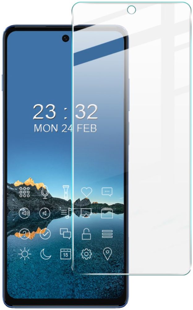 Motorola Moto G200 Screen Protector 0.3mm Arc Edge Tempered Glass afbeelding 1