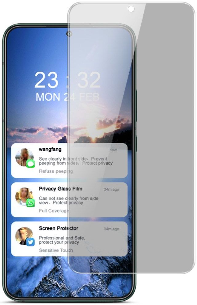 Imak Samsung Galaxy S22 Screen Protector Privacy Tempered Glass afbeelding 1