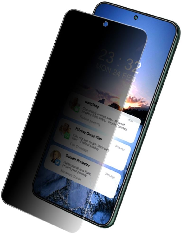 Imak Samsung Galaxy S22 Screen Protector Privacy Tempered Glass afbeelding 3