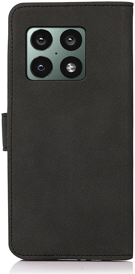 KHAZNEH OnePlus 10 Pro Hoesje Vintage Wallet Book Case Zwart afbeelding 4