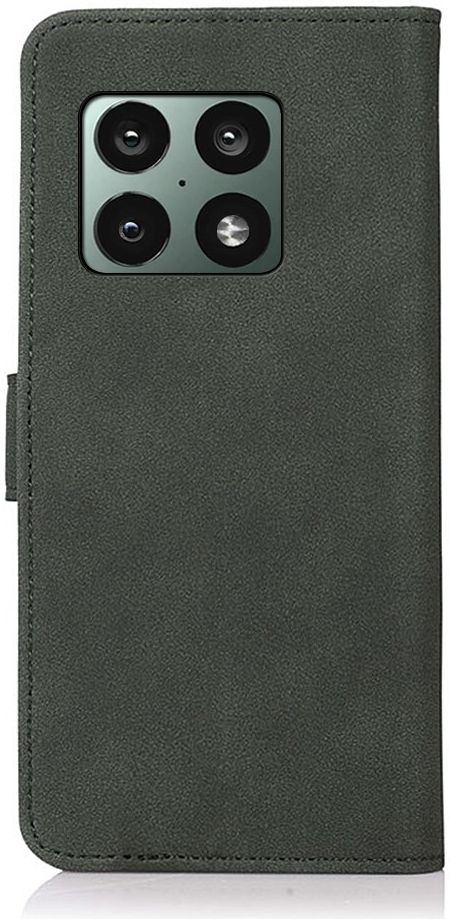 KHAZNEH OnePlus 10 Pro Hoesje Vintage Wallet Book Case Groen afbeelding 4