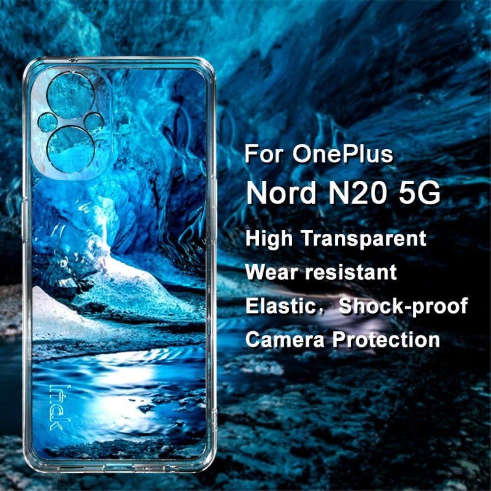 IMAK UX-5 Series Oppo Reno 8 Lite Hoesje Flexibel TPU Transparant afbeelding 3