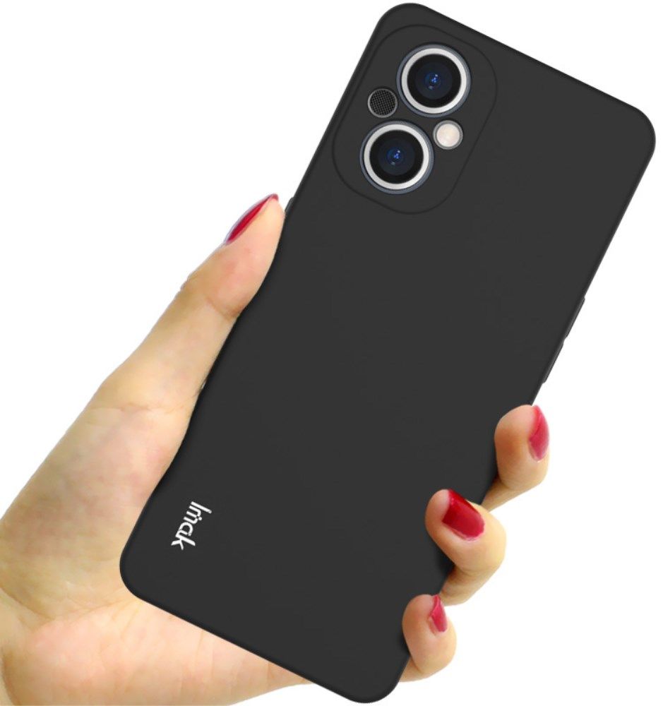 IMAK UC-3 Series Oppo Reno 8 Lite Hoesje Dun TPU Zwart afbeelding 5