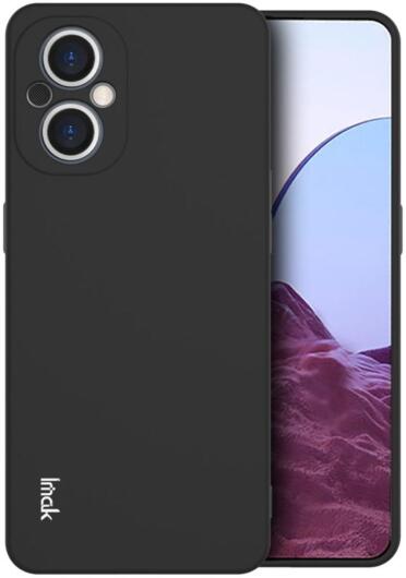 IMAK UC-3 Series Oppo Reno 8 Lite Hoesje Dun TPU Zwart afbeelding 1